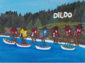Fishing stages in Dildo Cove, a little town in Newfoundland made popular by Jimmie Kimmel as the fictitious mayor.